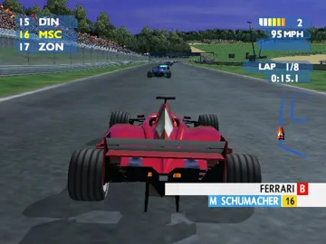 F1 Career Challenge (Europe) screen shot game playing